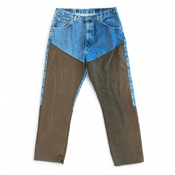 Vintage Wrangler ProGear Jeans – Denim & Canvas Utility Workwear (1990s/2000s) - Picture 1 of 7
